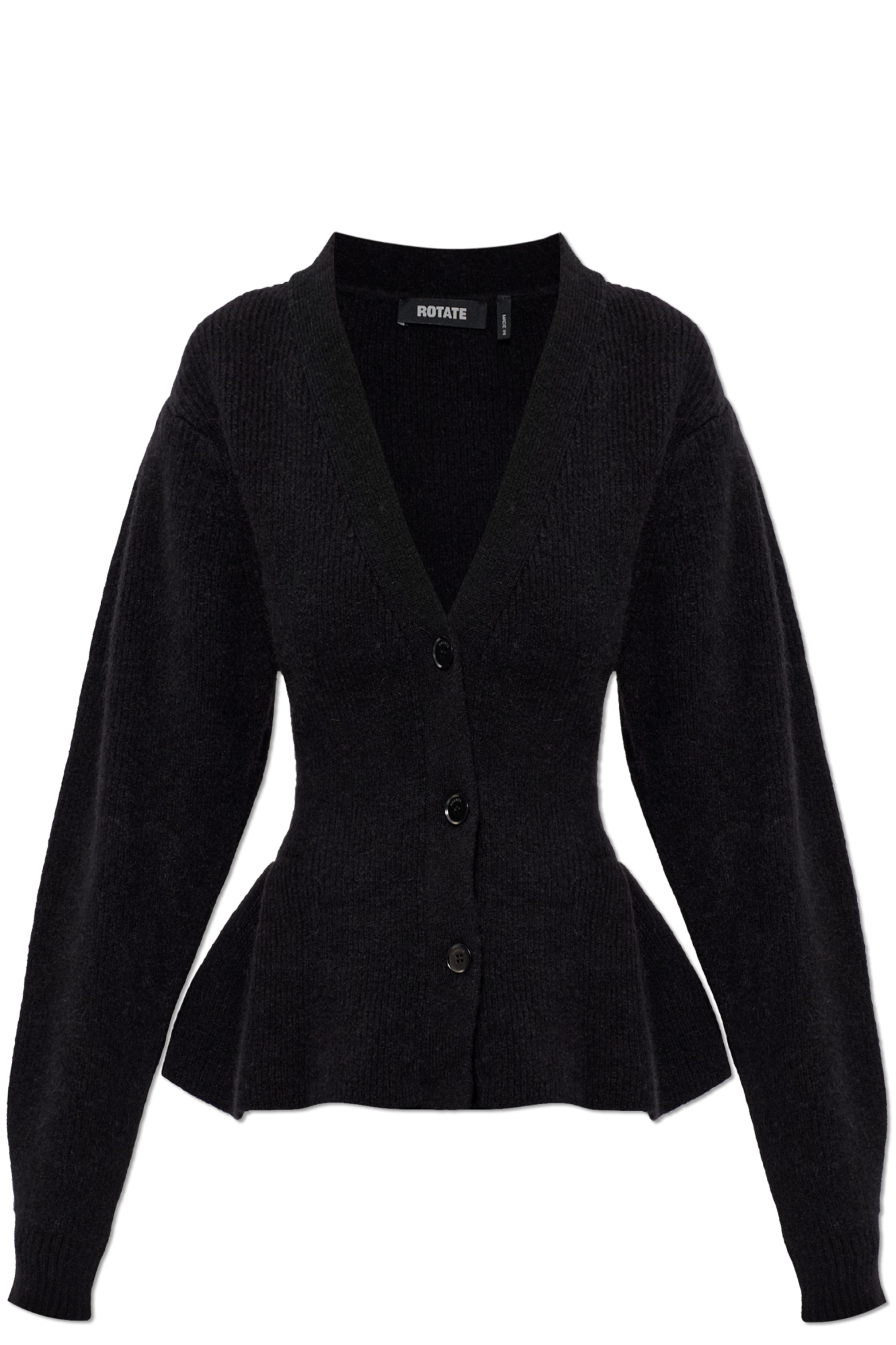 ROTATE Peplum Cardigan | Women's | Vitkac